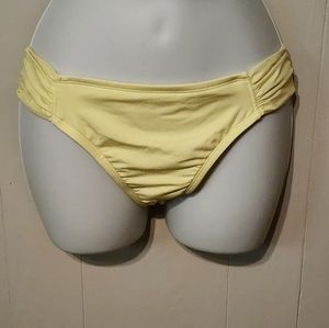 Yellow Bikini Bottoms Large‎ A.N.A. Beach Swim A92